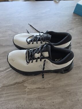On Running Men’s Cloud Sneakers in Grey and Black